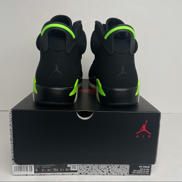 Nike Air Jordan 6 Retro “Electric Green” NEW 2021 - Picture 4 of 4